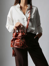 Bucket Bag S Premier Flirt Leder Lancel Rood premier flirt A10109-vue-porte